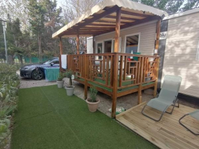 Mobil home 2 chambres camping 4 étoiles vias